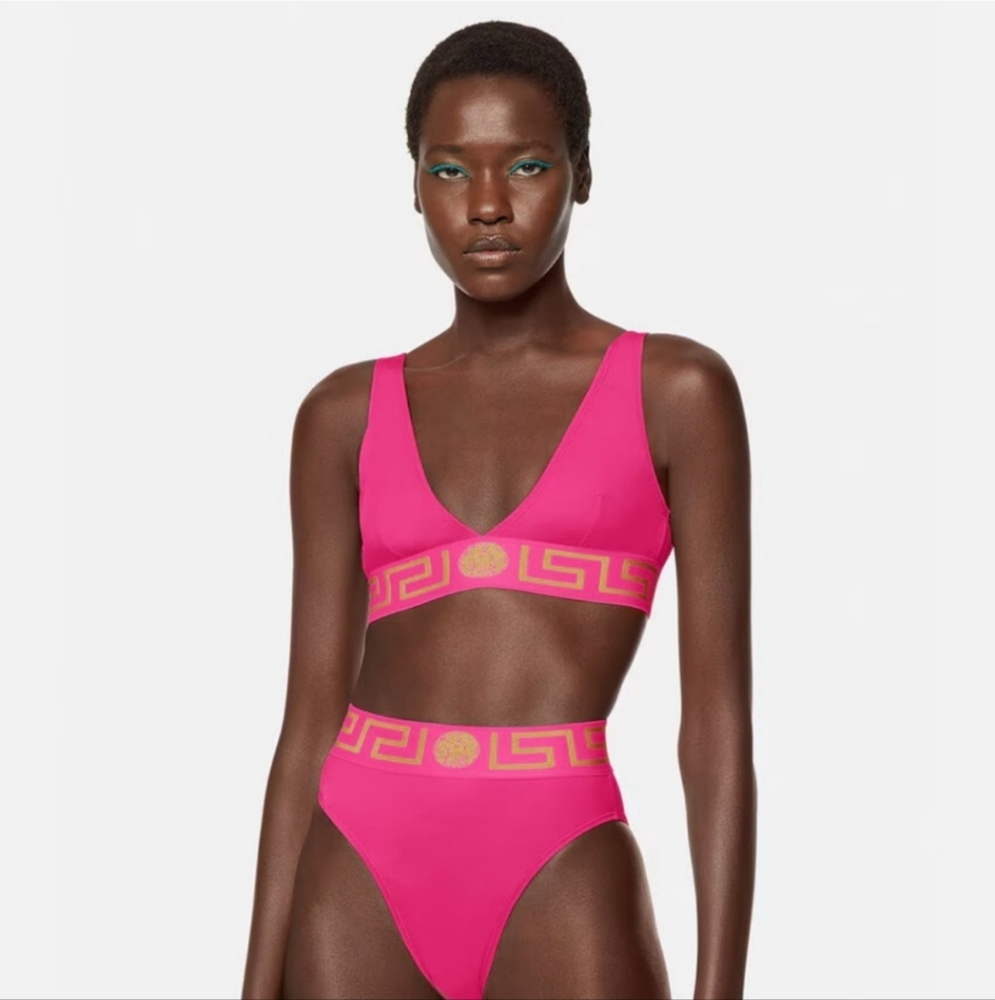 Versace Pink Bathing Suit NWT size 3